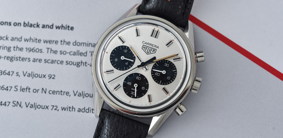 годинник TAG Heuer Carrera Chronograph 60th Anniversary Edition Panda Dial