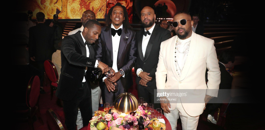 Стів Стаут, Річ Пол, Jay-Z, Хуан «OG» Перес і The-Dream на 65-й церемонії вручення премії «Греммі»