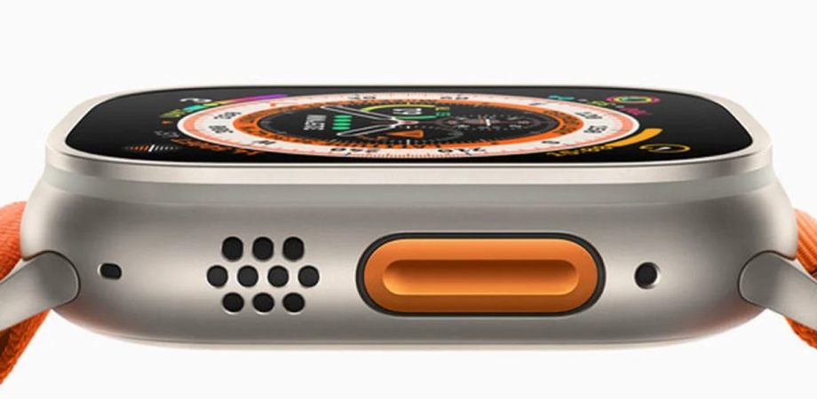 смарт-часы Apple Watch Ultra - дополнительная кнопка