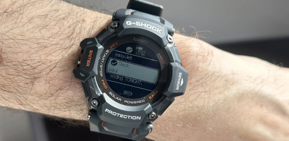 смарт-часы Casio G-SHOCK GBD-H2000 - функции умных часов