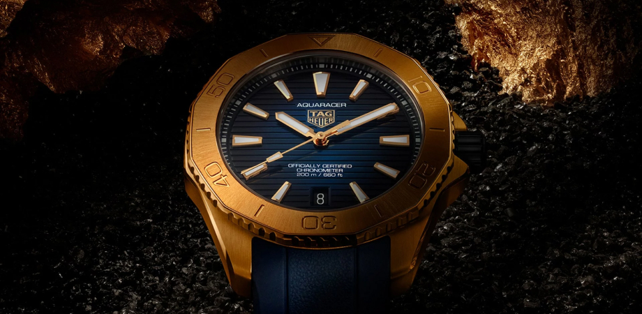годинник Tag Heuer Aquaracer Professional 200 Gold