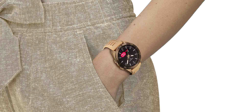 Часы Tissot T-Touch Connect Sport — розовое золото PVD