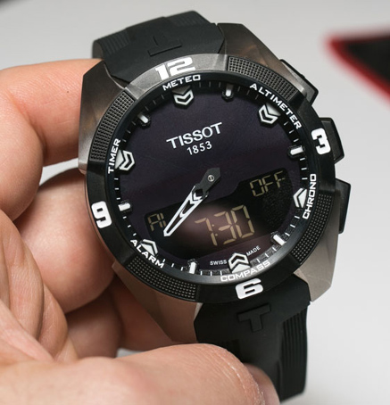 TISSOT T-Touch Expert Solar スペシャルエディション Новая коллекция Tissot T-Touch Expert Solar Exclusive — в центре