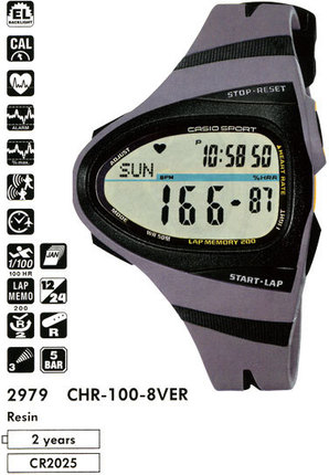 Часы CASIO CHR-100-8VER