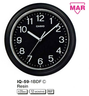 Часы CASIO IQ-59-1BDF
