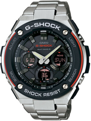 Годинник Casio G-SHOCK G-STEEL GST-W100D-1A4ER