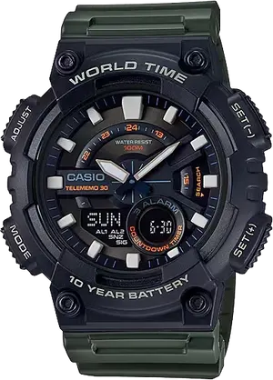 Часы Casio TIMELESS COLLECTION AEQ-110W-1AVEF купить в интернет