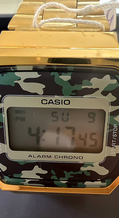 Годинник Casio VINTAGE ICONIC A168WEGC-3EF уценка