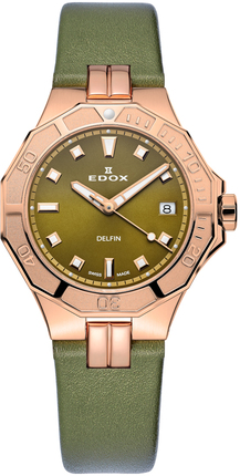 Часы Edox Delfin The Original Diver Date Lady 53020 37RC VR