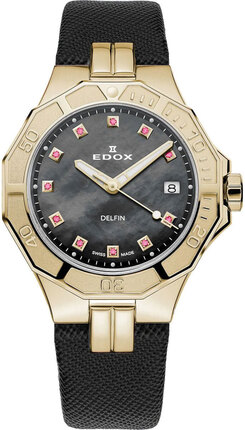 Часы Edox Delfin Diver Date Lady 53020 37JC NANRUD