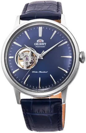 ORIENT Automatic Open Heart 腕時計 本体 Годинник Orient Bambino Open Heart RA-AG0005L10A купити в інтернет