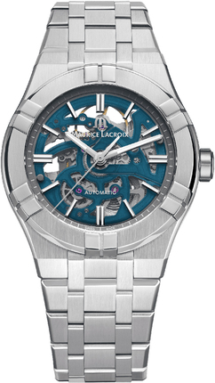 Часы Maurice Lacroix AIKON Automatic Skeleton 39mm AI6007-SS002-031-1