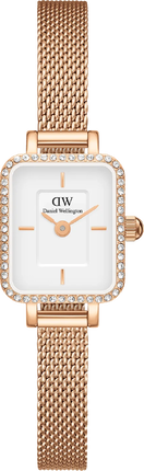 Часы Daniel Wellington Quadro Mini Lumine Bezel Rose Gold