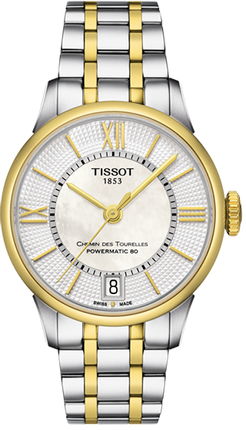 Часы Tissot Chemin des Tourelles Powermatic 80 Lady T099.207.22.118.00