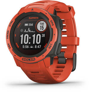 Смарт-часы Garmin Instinct Solar Standard Edition Flame Red (010-02293-20)