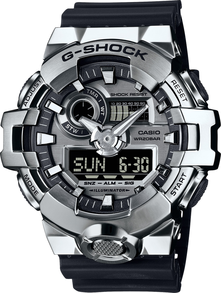 Часы Casio G-SHOCK G-STEEL GM-700-1AER купить в интернет-магазине