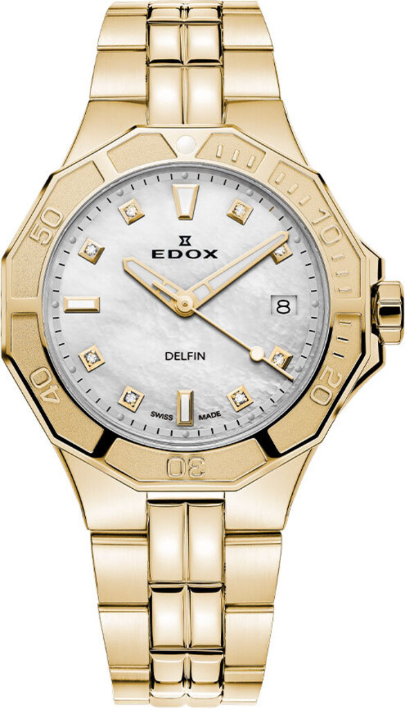 

Часы Edox Delfin The Original Diver Date Lady 53020 37JM NADD, 53020 37JM NADD