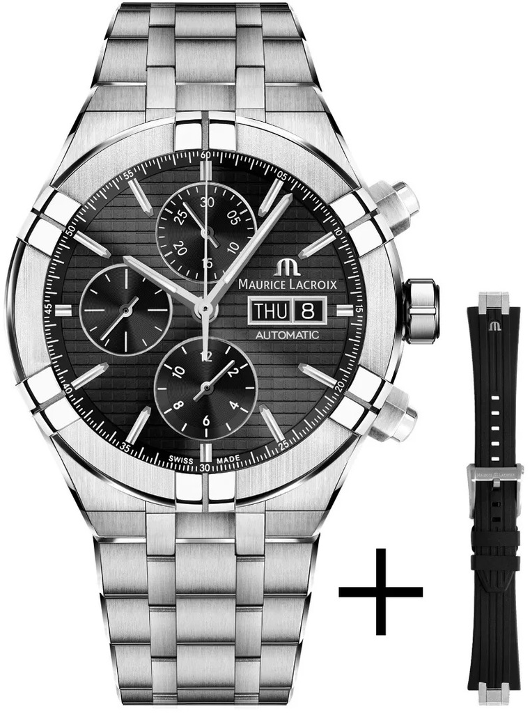 

Часы Maurice Lacroix AI6038-SS00F-330-A + рем каучук, AI6038-SS00F-330-A
