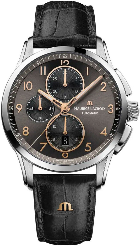 

Часы Maurice Lacroix PONTOS Chronograph 43mm PT6388-SS001-321-2, PT6388-SS001-321-2