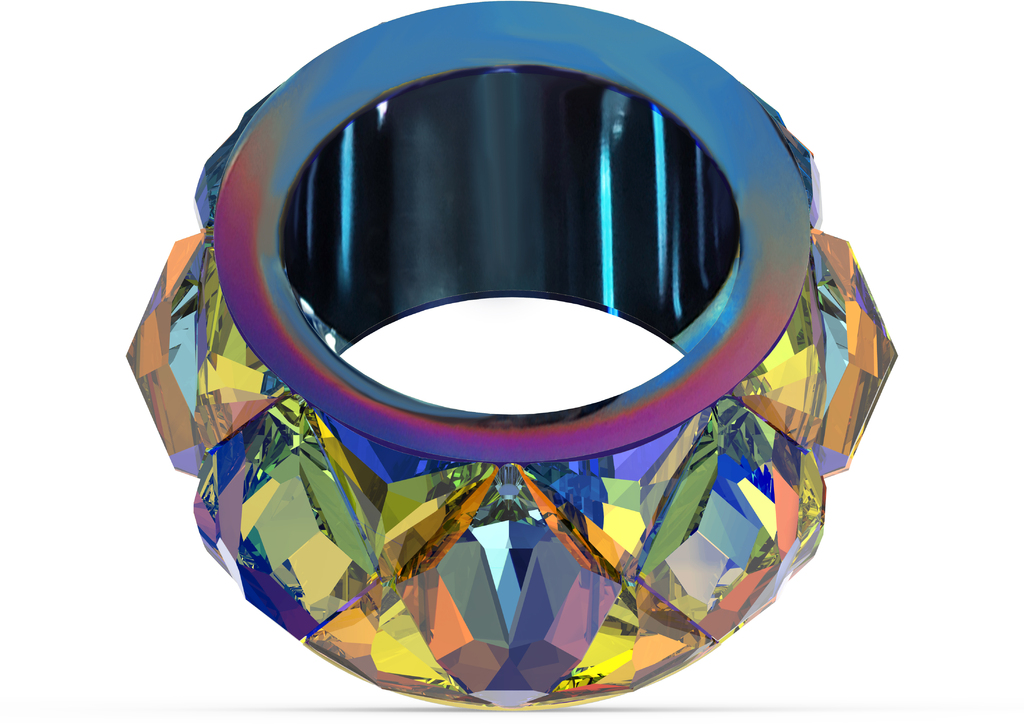 

Коктейльное кольцо Swarovski CURIOSA 5599889 55, 5599889