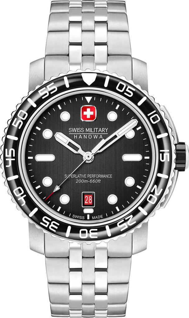 Часы Swiss Military Hanowa Black Marlin SMWGH0001702 купить в